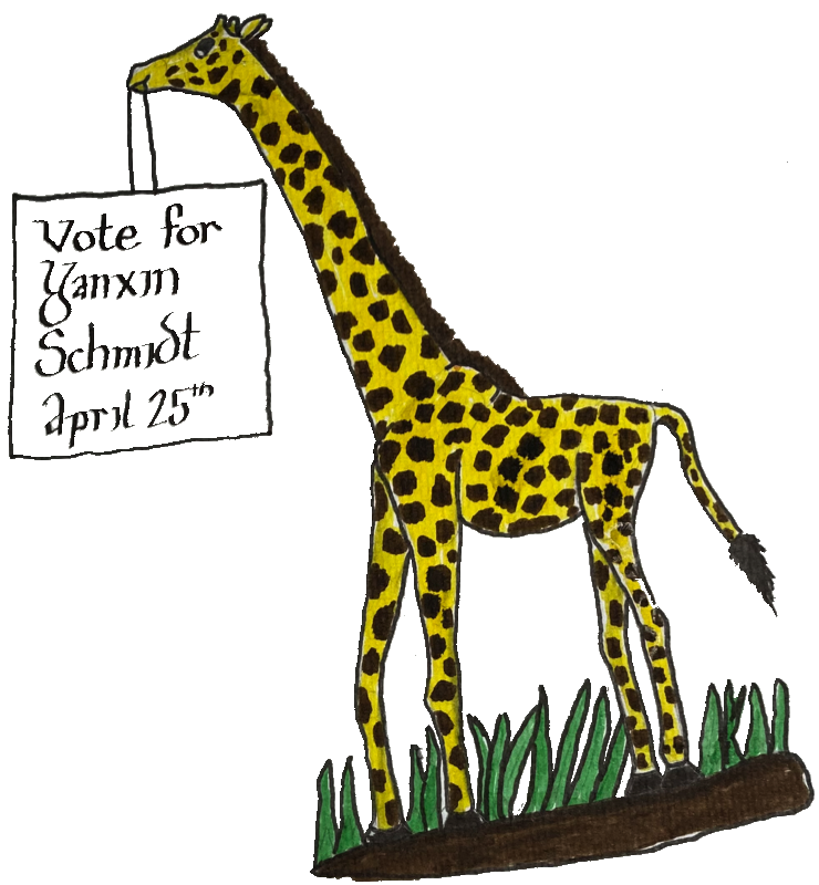 Voter Giraffe